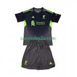 Camisolas de futebol Liverpool Guarda Redes Criança Equipamento Principal 2025/26 Manga Curta